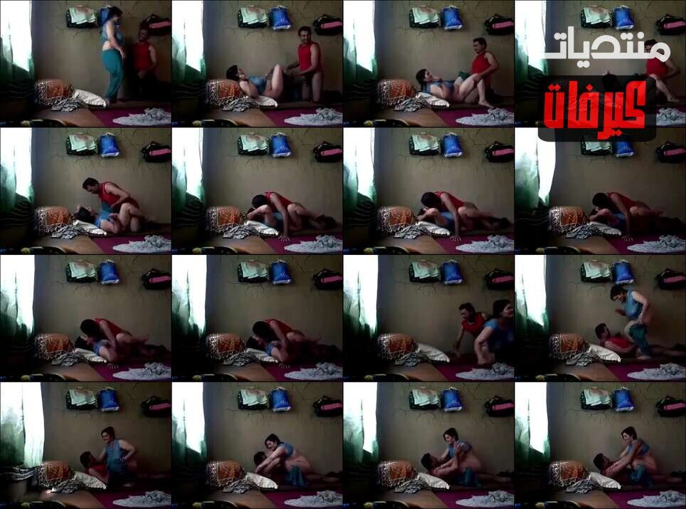 فلاحه مصريه خاينه لجوزها تجيب عشيقها اوضتها عشان ينيكها بسرعه قبل ما جوزها يرجع البيت
